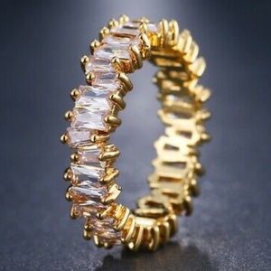 Gold eternity band